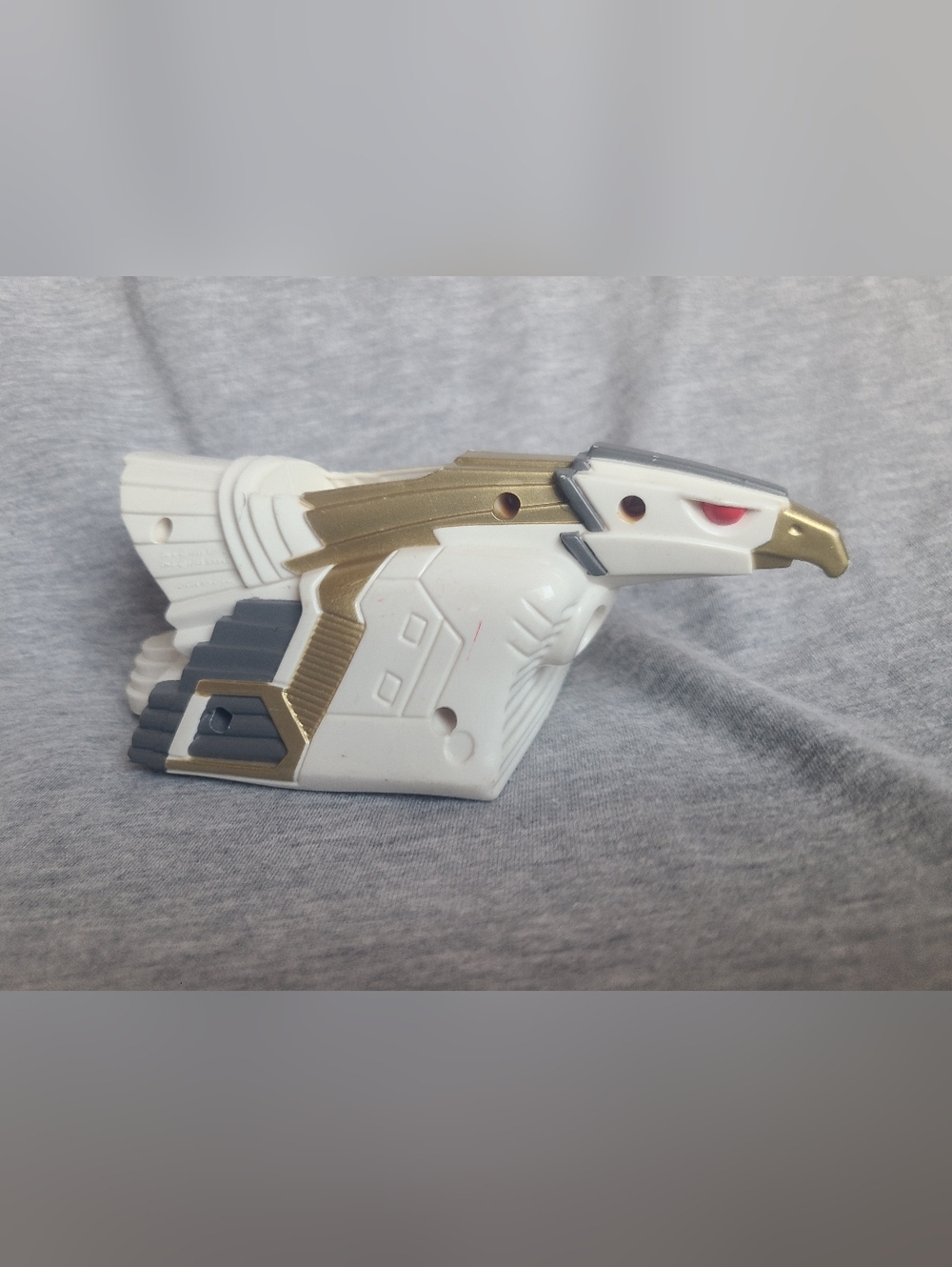 Vintage 1995 Mighty Morphin POWER RANGERS White Ranger FALCON Saban Vehicle Zord